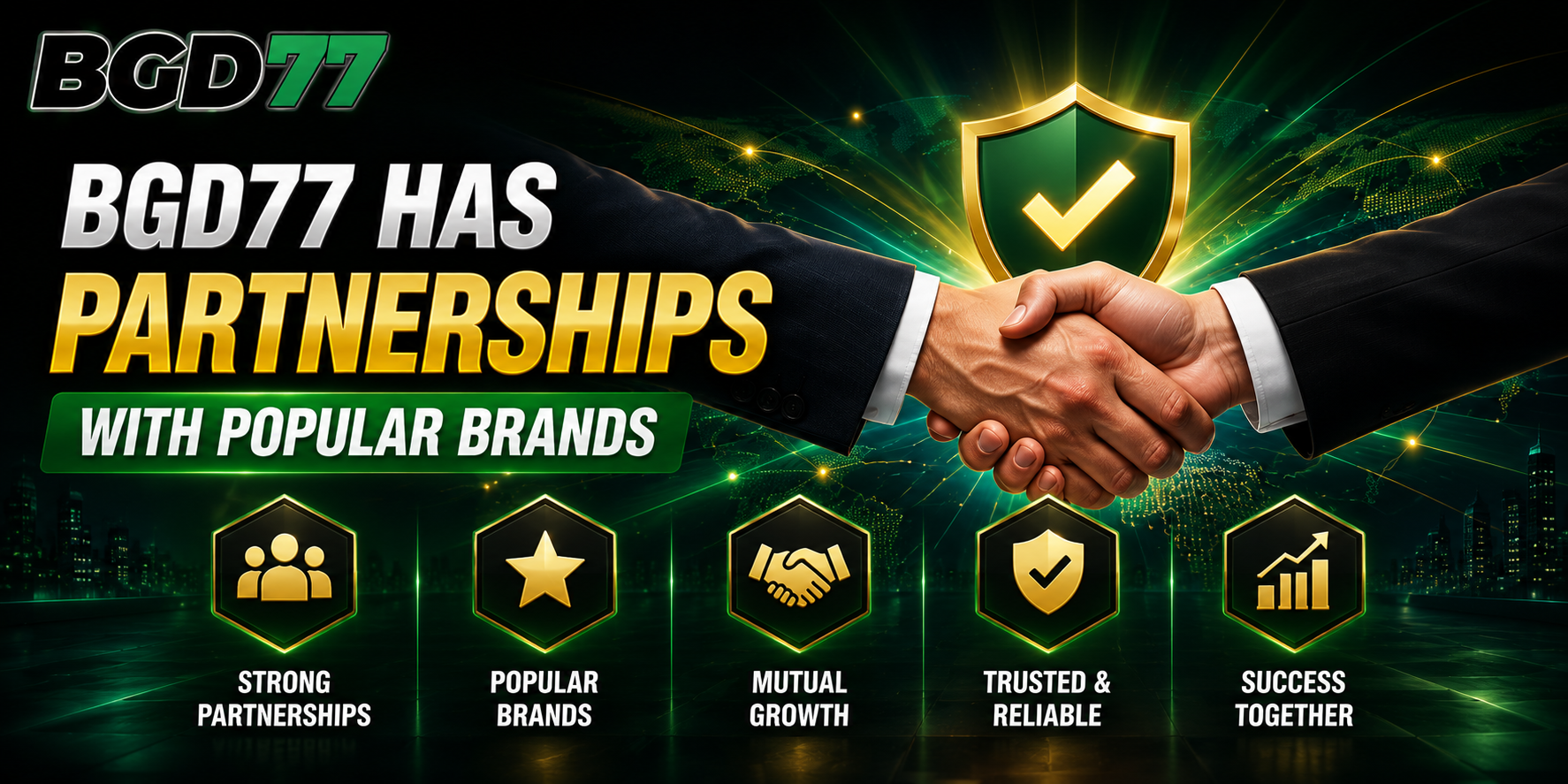 BGD77 Has Partnerships with Popular Brands
