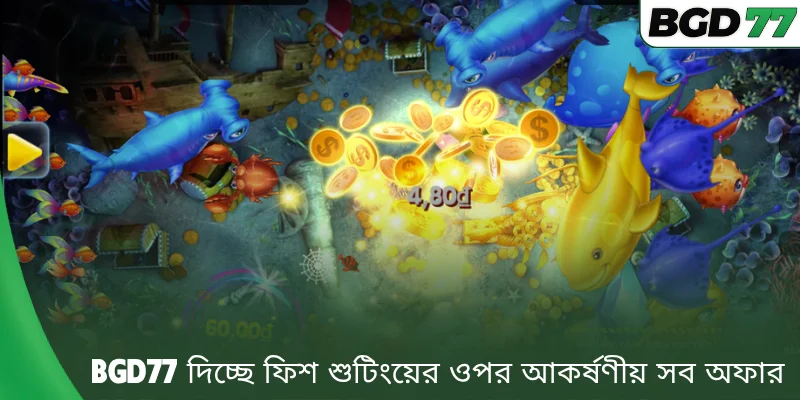BGD77 দিচ্ছে ফিশ শুটিংয়ের ওপর আকর্ষণীয় সব অফার